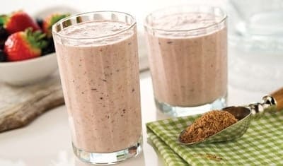 Breakfast Smoothie Benefits of Linwoods cocoa