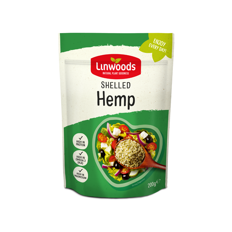 Shelled Hemp 200g | High In Plant Based Protein