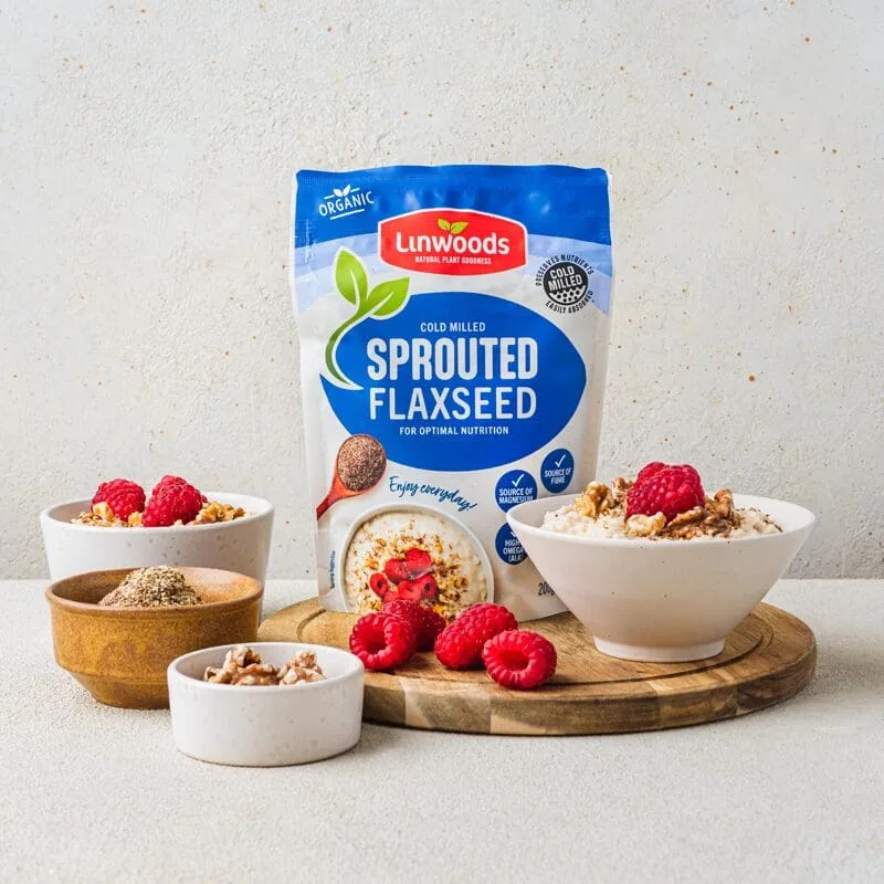 Milled Organic Sprouted Flaxseed (200g) - Image 3