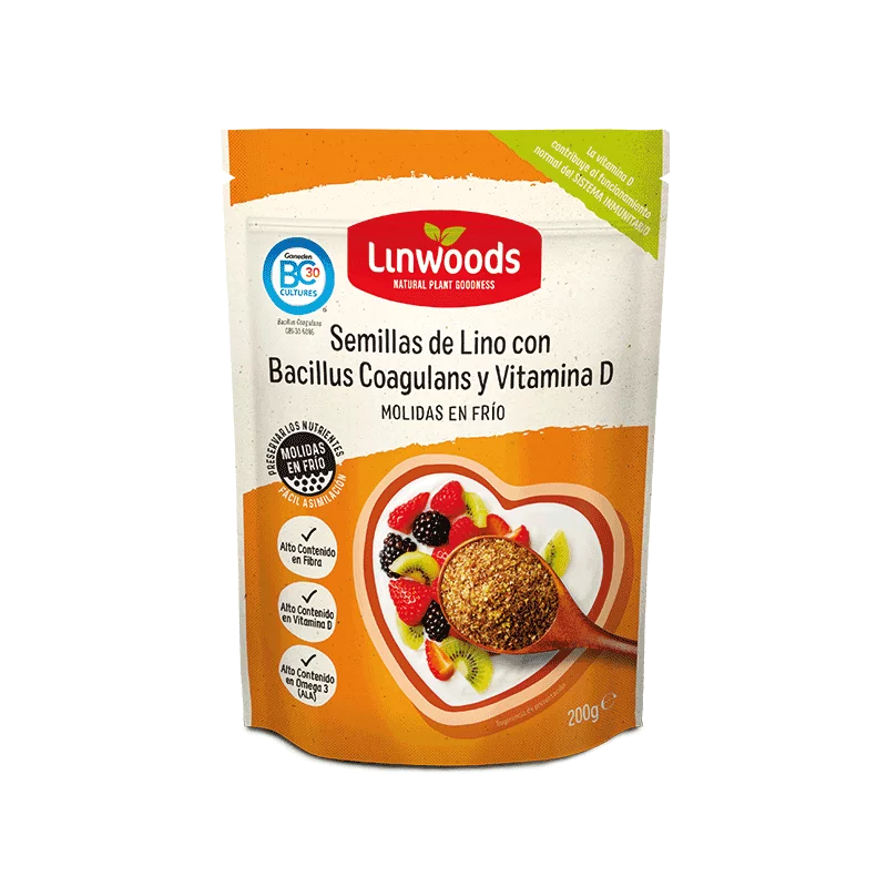 Semillas de Lino con Bacillus Coagulans y Vitamina D