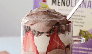Energy Chocolate Peanut Butter Parfait (Serves 2)