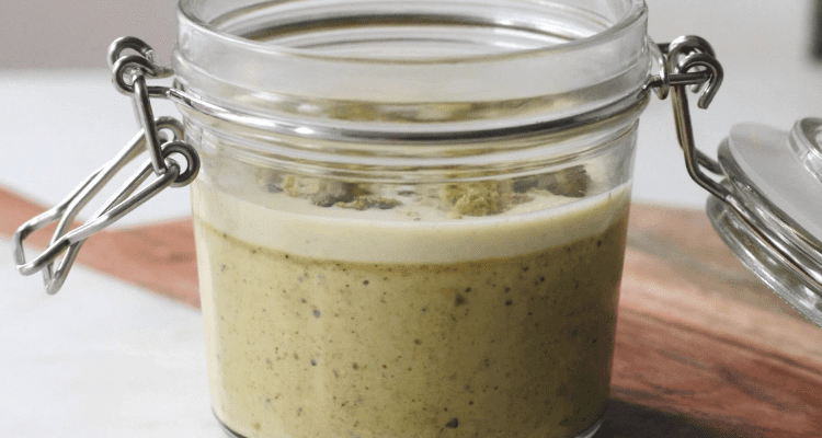 Easy Green Pistachio Overnight Oats (Serves 2)